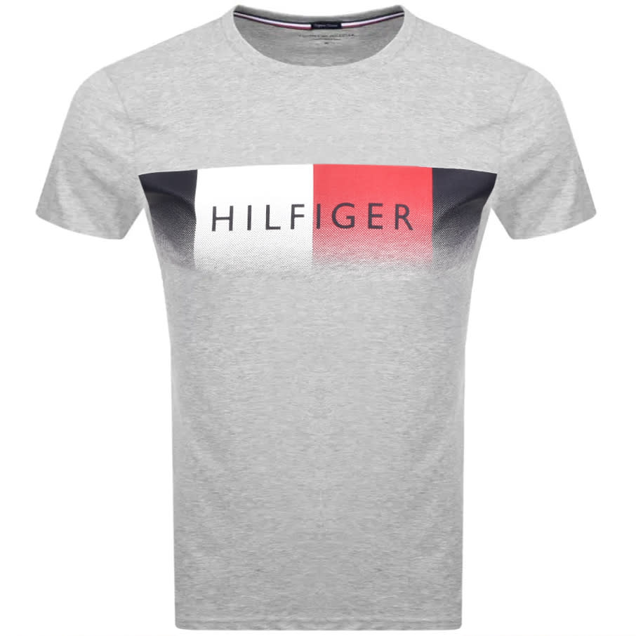 Alternative Image for ProductTommy Hilfiger Fade T Shirt Grey1
